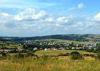 Głojsce - Panorama ze strony północnej