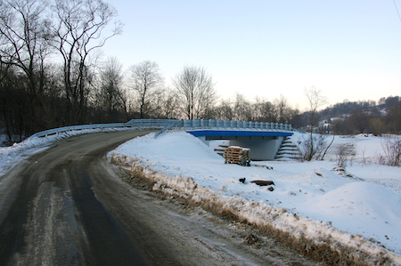 Most po przebudowie