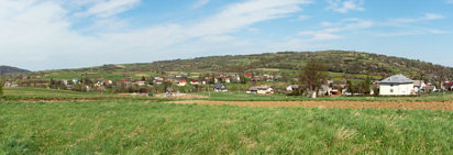 Panorama Głojsce  widok z „Górek”